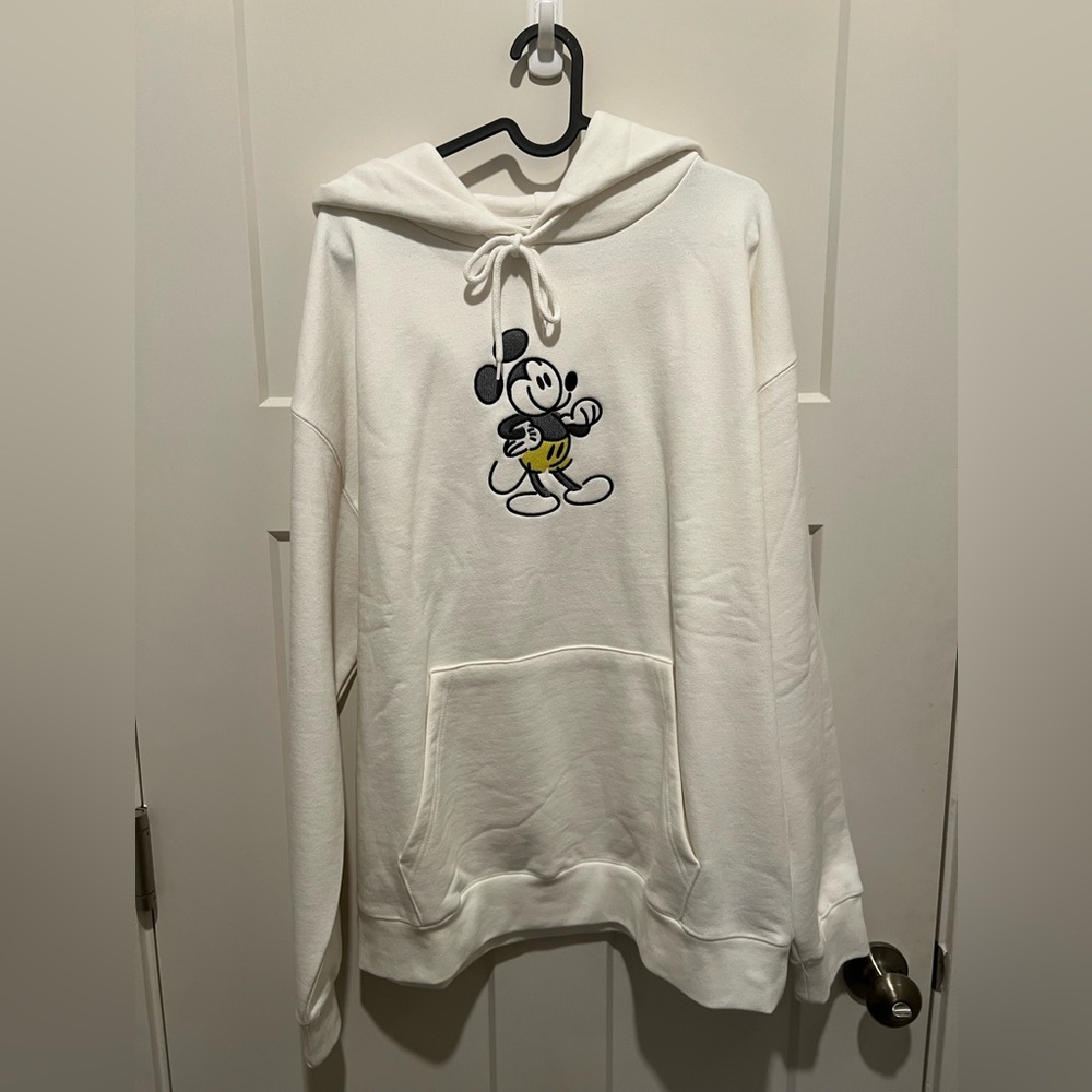 Disney White Mickey Mouse Hoodie